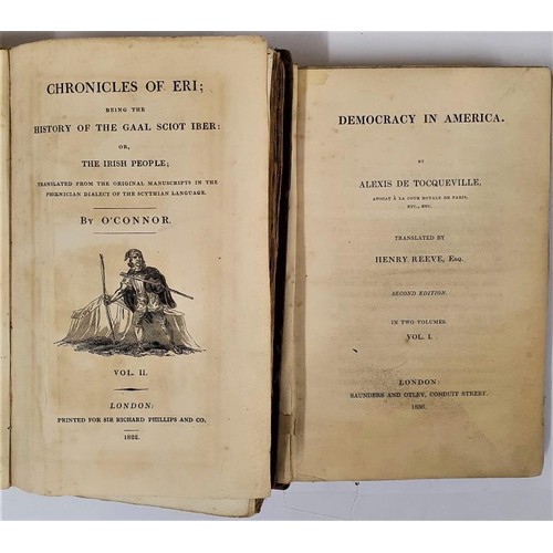 423 - O'Connor. Chronicles of Eri being the History of the Gael Scot Iber and The Irish People. 1822. Volu... 