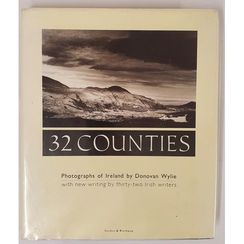 436 - Donovan Wylie; 32 Counties with new writing by 32 Irish writers, first edition HB signed at their co... 