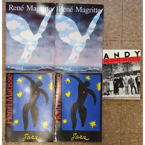 468 - Andy Warhol: The Factory Years, 1964-67' Finkelstein, Nat, 1989; Posterbook René Magritte Leh... 