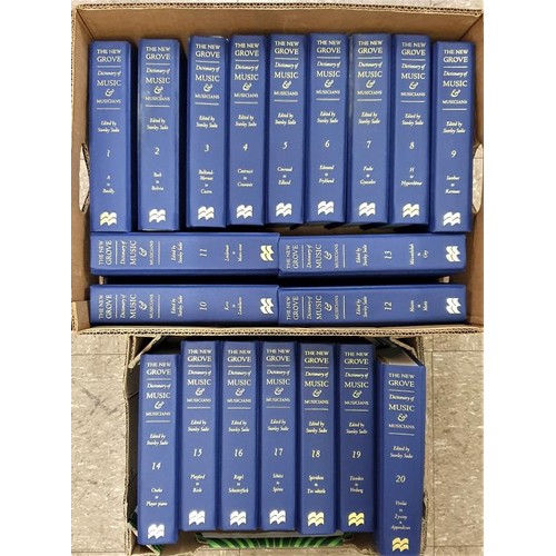 475 - The New Grove Dictionary of Music and Musicians (20 Volume Set) Stanley Sadie (editor) Published by ... 