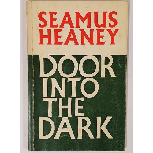 483 - Seamus Heaney. Door Into The Dark.1972. Signed by Seamus Heaney at a reading in Cardiff on 1st Novem... 