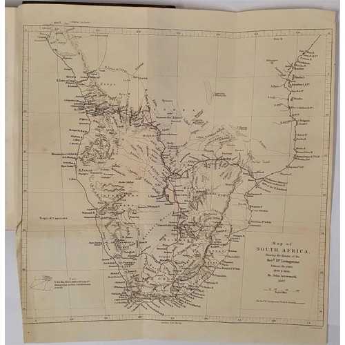 501 - David Livingstone. A Popular History of Miscellaneous Travel in South Africa. 1881. 1st. Folding map... 