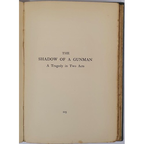 514 - Two Plays: Juno and the Paycock [and] The Shadow of a Gunman O'CASEY, Sean Published by Macmillan an... 