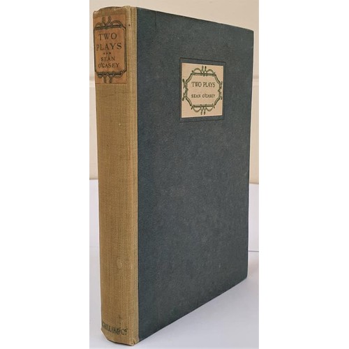 514 - Two Plays: Juno and the Paycock [and] The Shadow of a Gunman O'CASEY, Sean Published by Macmillan an... 