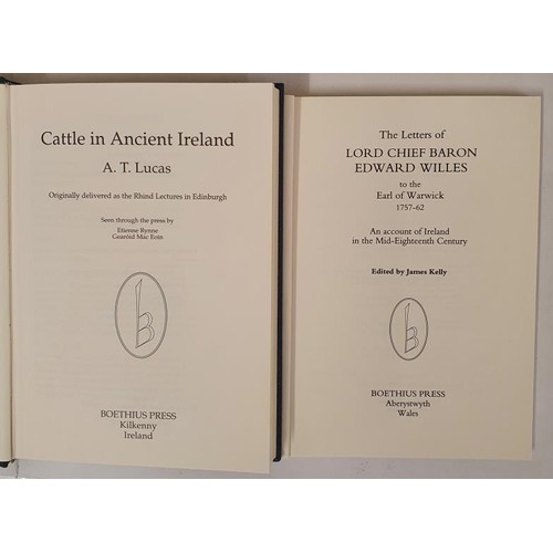 518 - [Renowned Boethius Press]. Cattle in Ancient Ireland. A. T. Lucas. 1989. 315 pages. hardback. Cattle... 