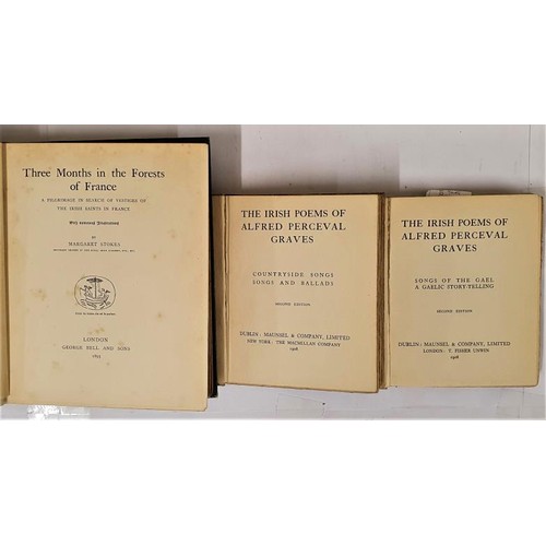 531 - The Irish poems of Alfred Perceval Graves, Two-Volume Set. Volume One: Songs of the Gael. A Gaelic s... 