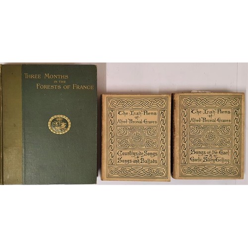 531 - The Irish poems of Alfred Perceval Graves, Two-Volume Set. Volume One: Songs of the Gael. A Gaelic s... 