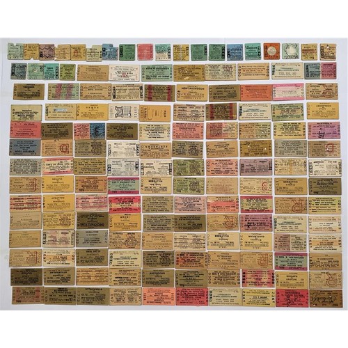 560 - Vintage Irish Railway Tickets. approximately 150 vintage and historical tickets. Many closed lines a... 