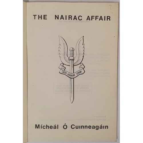 561 - The Nairac Affair by Míchaél Ó Cuinneagáin. A brief examination of some ... 