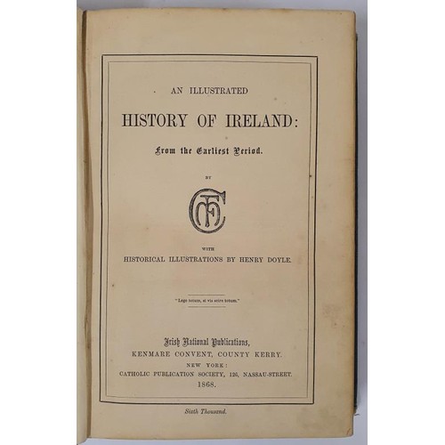 610 - (M F Cusack, the Nun of Kenmare), An Illustrated History of Ireland, 8v