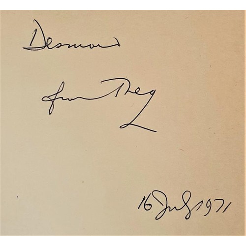 614 - TD Williams assoc: Irish Historiography, 1936-1979 (ed) TW Moody, 1971, 8vo, vg; signed copy from th... 