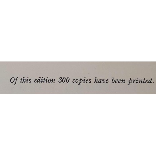 623 - Collected Poems. O'SULLIVAN, Seamus. Published by The Orwell Press, Dublin., 1940. One of 300 copies