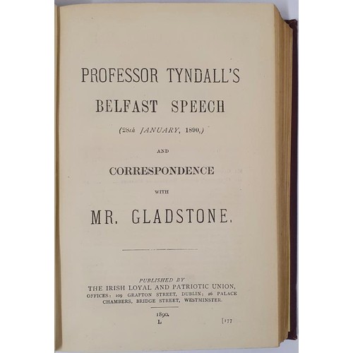 626 - Irish Loyal and Patriotic Union Publications for 1890. Parnell Commission Report ; Methods of the Le... 