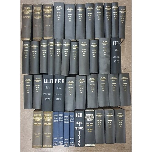 660 - 44 copies of the Irish Ecclesiastical Record, an Irish Publication, from 1906 to the 1920’s.