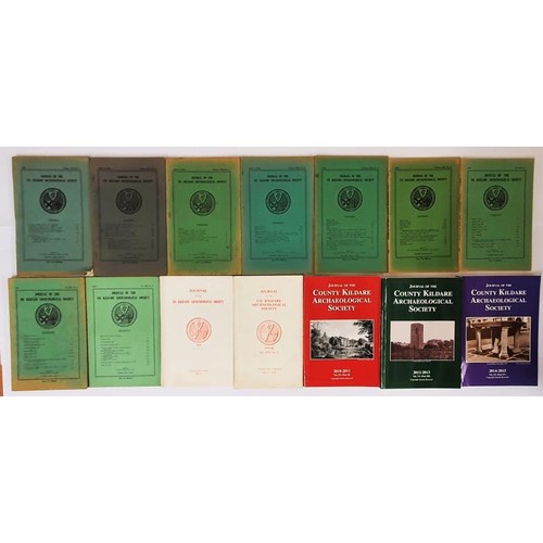 678 - Jn of the Co Kildare Arch Soc: issues for 1943, 44-45, 46-47, 48-49, 53, 54, 58, 60, 61-63, 70, 79-8... 