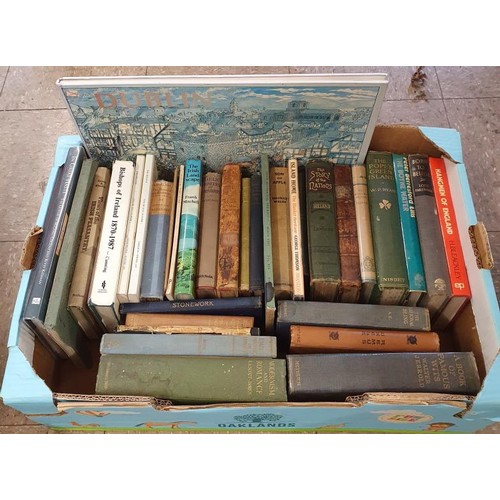 699 - Box of Irish and World Interest Books: Including, In Great Haste- The Lettrers of Michael Collins an... 