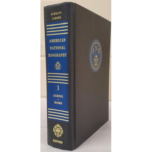 702 - American National Biography (24 Volume Set) Published by Oxford University Press, 1999, an invaluabl... 