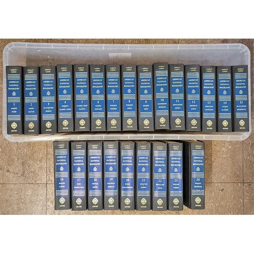 702 - American National Biography (24 Volume Set) Published by Oxford University Press, 1999, an invaluabl... 