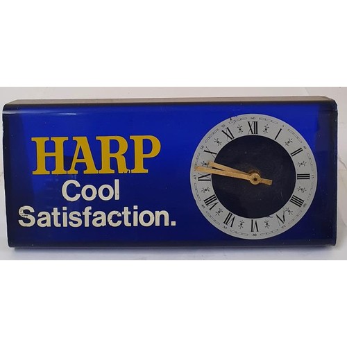 17 - Original Harp Cool Satisfaction, Pub Clock