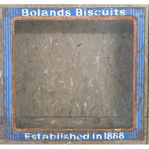 51 - Box of Blue Jacobs and Bolands glass lids (10)