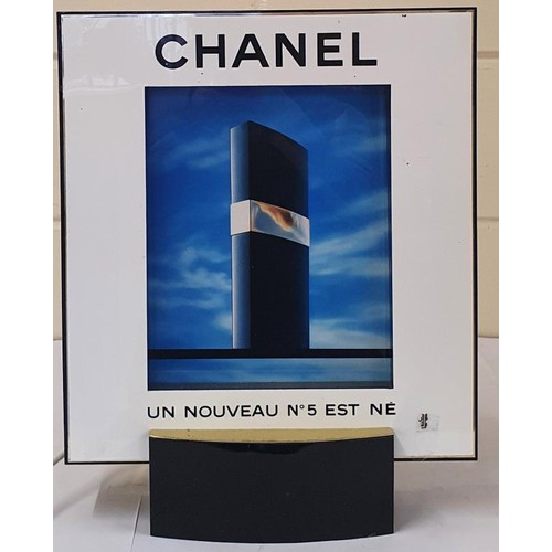 58 - Chanel No.5 Shop Advertising Plug-in Display Sign - Original, 14.75