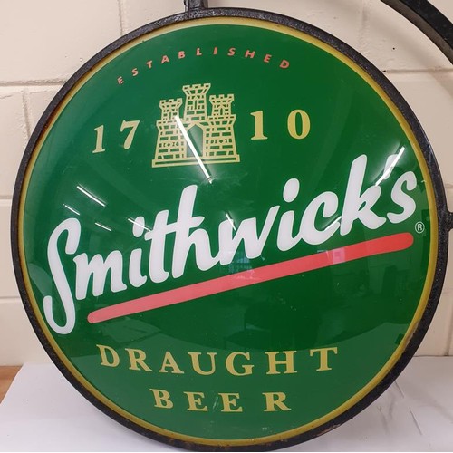 69 - Smithwick's Draught Beer External Double Sided Sign, 38 