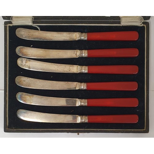 138 - Boxed Set of Six Butter Knives