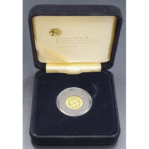 158 - Ireland €20 Proof Gold Coin 2007. Celtic culture. Issued by the Central Bank of Ireland. Limite... 