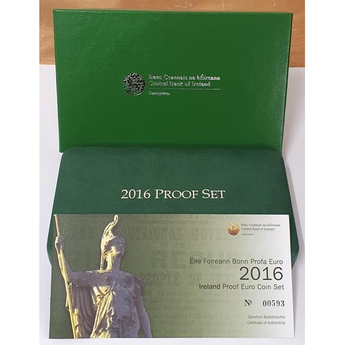 189 - 2015 Proof Euro Coin Set. Limited edition no. 915 of 1,000. In all original Central Bank of Ireland ... 