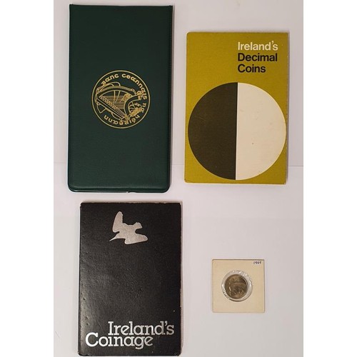 190 - 1971 Ireland's Decimal Coin Set, Polished Standard Specimens in original packaging; 1971 Irish Irela... 