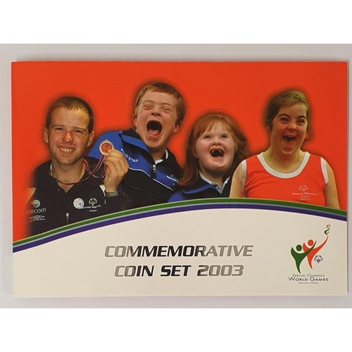 208 - 2003 Irish Silver Proof €10 Commemorative Coin Ireland Special Olympics, Ltd Edit of 30,000 wit... 