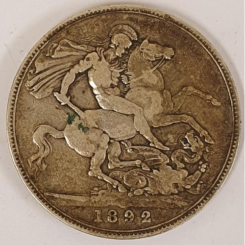 213 - 1892 Victorian Silver Crown