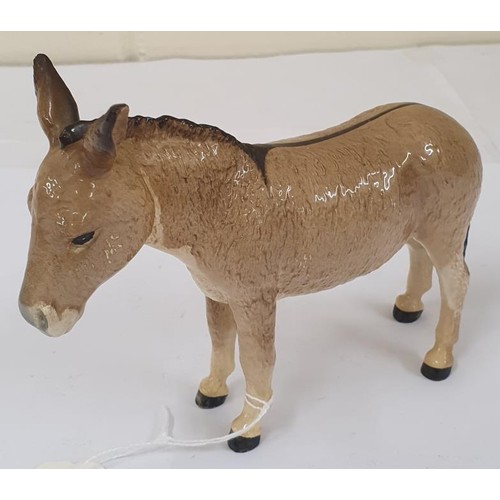 309 - Beswick Donkey. Model 1364B, Designed by Mr Orwell. Issued: 1955 - 2002, c.13.5cm tall