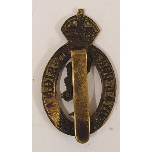 323 - Royal Army Signal Corps, Britain WW2. Army cap badge,most probably interwar period