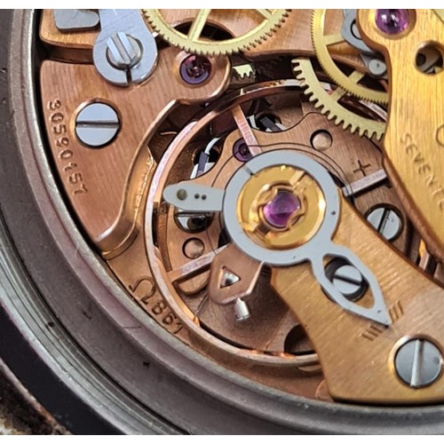 237 - Vintage 1971 Omega Speedmaster Professional, chronograph steel cased 17 Jewel gentleman's bracelet w... 