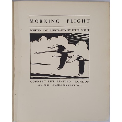 5 - Peter Scott - Morning Flight. A Book of Wildfowl. Published by Country Life Ltd. and Charles Scribne... 
