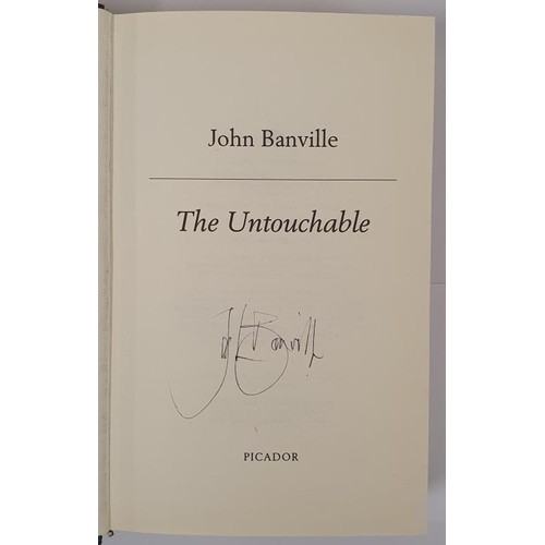 33 - John Banville; The Untouchable, SIGNED first edition, first print HB, Picador 1997