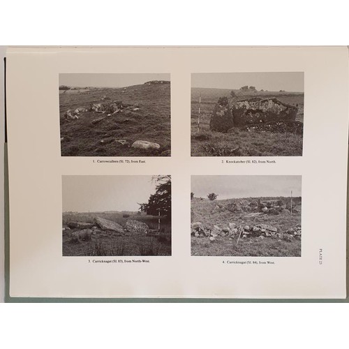 71 - Survey of the Megalithic Tombs of Ireland. County Sligo. Sean O’Nuallain. Dublin, Stationery O... 