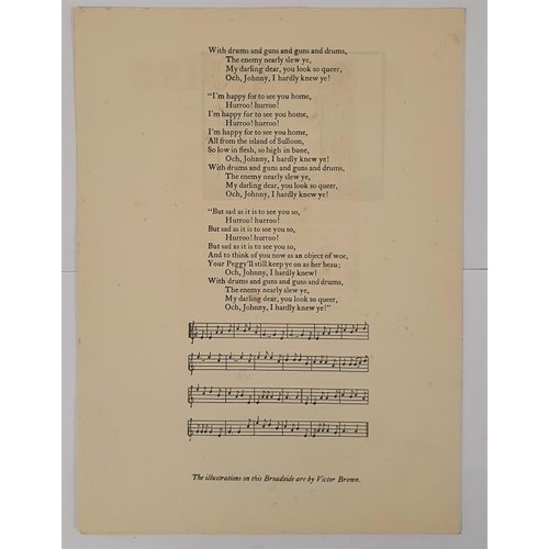 74 - The Pilgrim. A Broadside Published at the Cuala Press. September 1935. Editors W. B. Yeats and F. R.... 