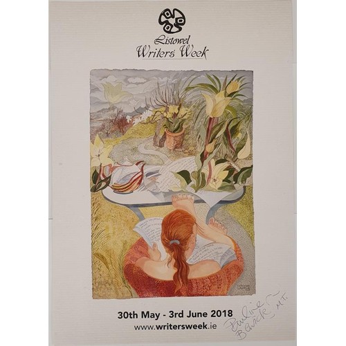 80 - Pauline Bewick - Listowel Writer’s week 2018, A limited-edition poster produced for Listowel W... 