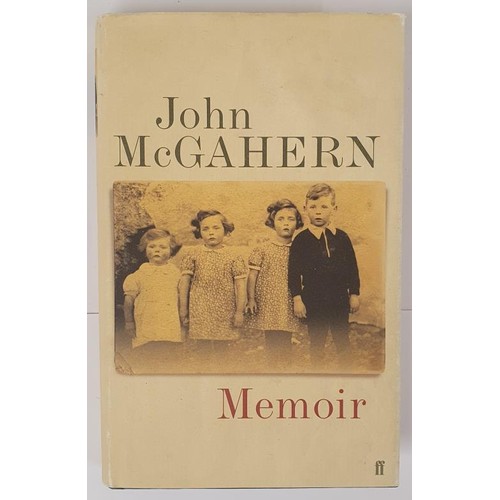 123 - John McGahern; Memoir, signed first edition, first print HB, Faber 2005