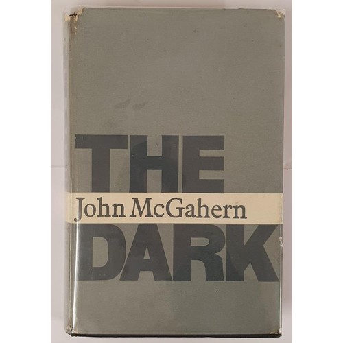 125 - John McGahern – The Dark, Published by Jonathan Cape n 1965. First edition, Second printing, i... 