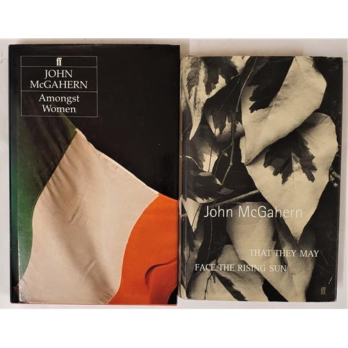 128 - John McGahern, Amongst Women, 1990, Faber & Faber, 1st edition, 1st printing, hardback in dust j... 