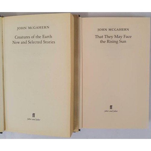 129 - John McGahern, That They May Face the Rising Sun, 2002, Faber & Faber, 1st edition, 1st printing... 