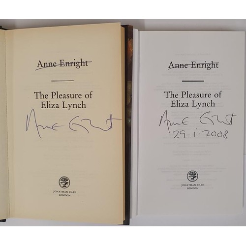 142 - Anne Enright – The Pleasure of Eliza Lynch, Published 2002. First UK Edition, First Printing. ... 