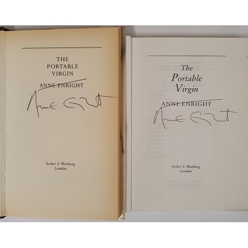 143 - Anne Enright – The Portable Virgin, Published 1991, First Edition, First Printing, The Author&... 