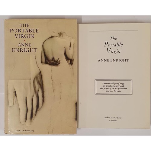 143 - Anne Enright – The Portable Virgin, Published 1991, First Edition, First Printing, The Author&... 