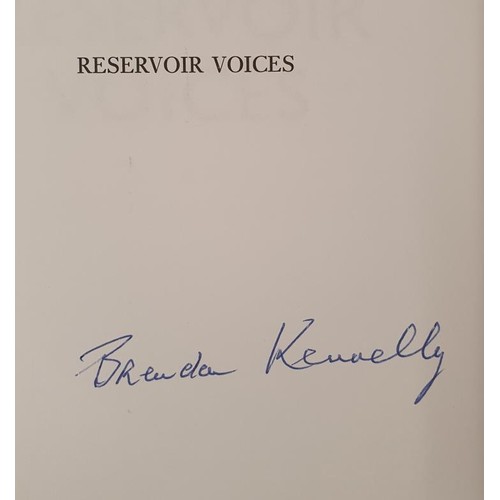 159 - Brendan Kennelly; Reservoir Voices, SIGNED first edition, first print HB, Bloodaxe 2009