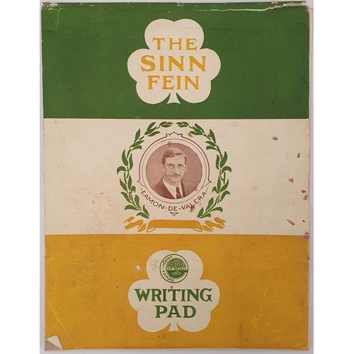 184 - Sinn Fein writing pad with an image of Eamon De Valera