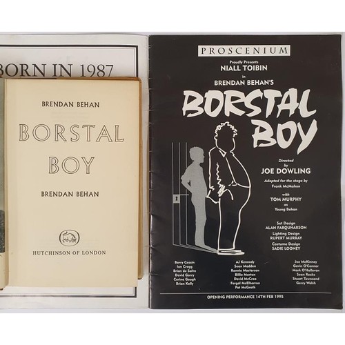 192 - Brendan Behan – Borstal Boy, Published 1958. First UK Edition, First Printing, in original jac... 